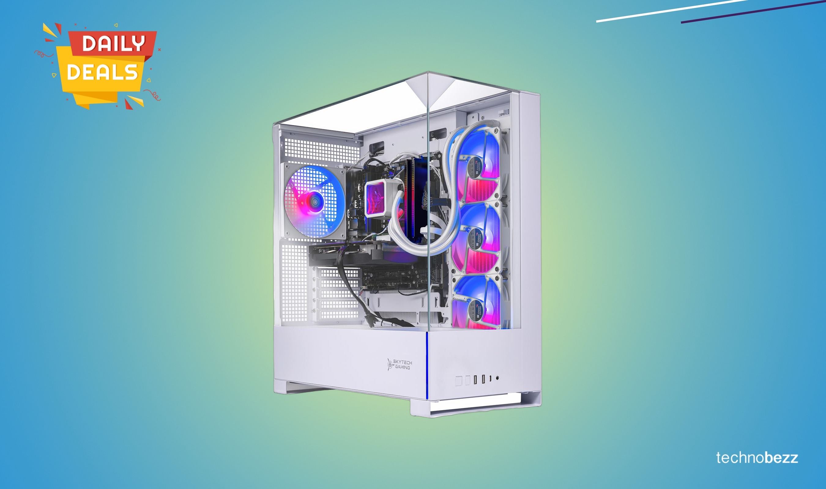 Skytech Gaming Archangel 5 PC With AMD Ryzen 7 7800X3D Drops To 1699 Branded 