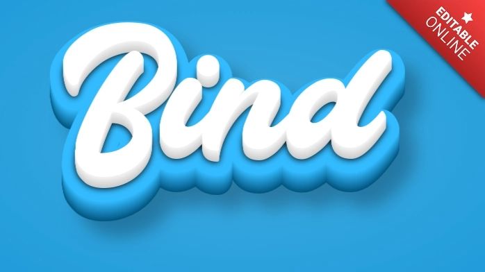 Bind Text Effect Generator Textstudio - Modern Geometric Wallpaper - Retina