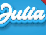Julia Text Effect Generator
