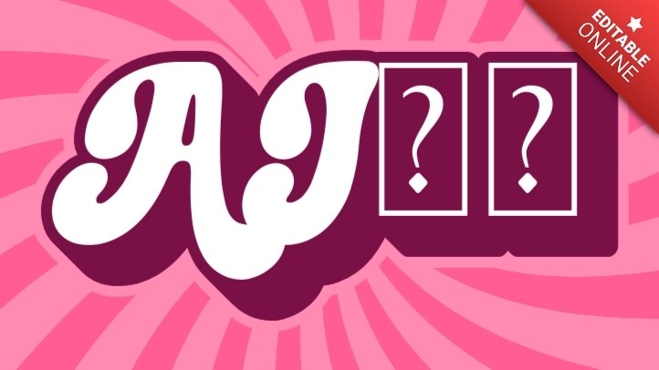 AI脱衣 | Retro Script Font | Text Effect Generator