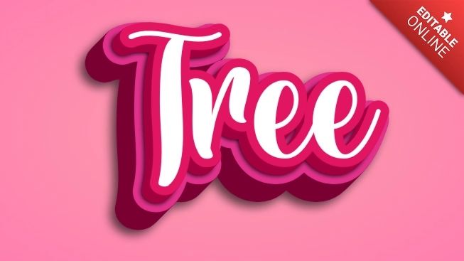 Tree Text Editor - Premium Minimal Texture Gallery - High Resolution