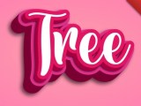 Tree Text Effect Generator
