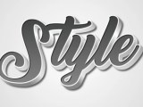 Amigo Gray Metal 3d Text Effect Generator