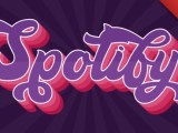 Spotify 70s 3d Font Text Effect Generator