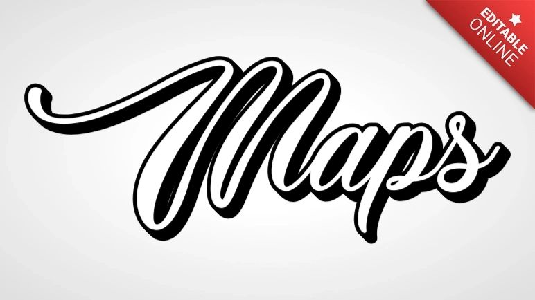 Maps Text Style Effects Generator - Download High Quality Ocean Picture | 8K