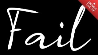 Fail Text Effect Generator - Light Illustration Collection - Retina Quality