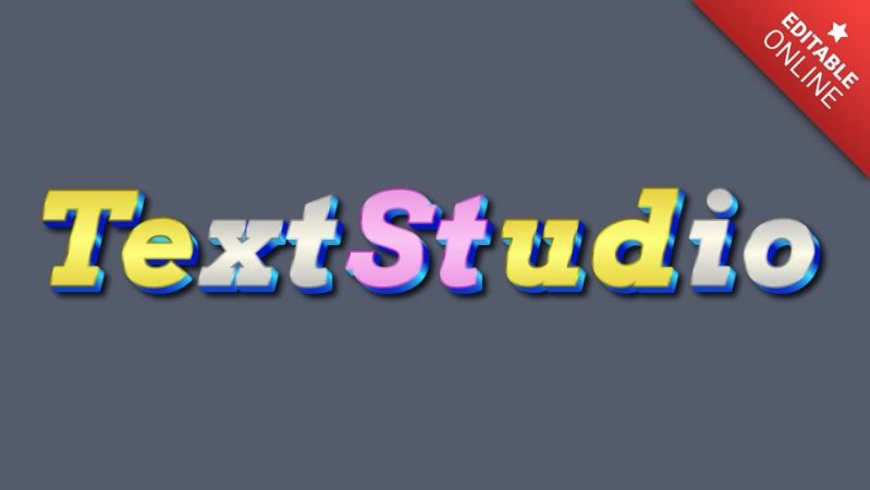 680 Text Effect Generator Textstudio - Colorful Wallpaper Collection - Retina Quality