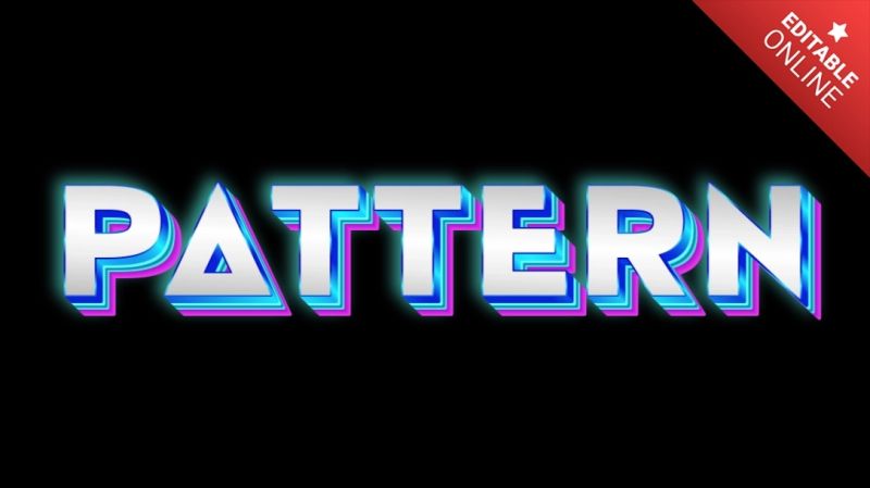 An Example Of How Text Pattern Is Created From Text Download - Premium Abstract Background Gallery - Retina