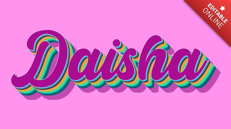 Daisha Special Text Effect Generator - City Photos - Artistic HD Collection