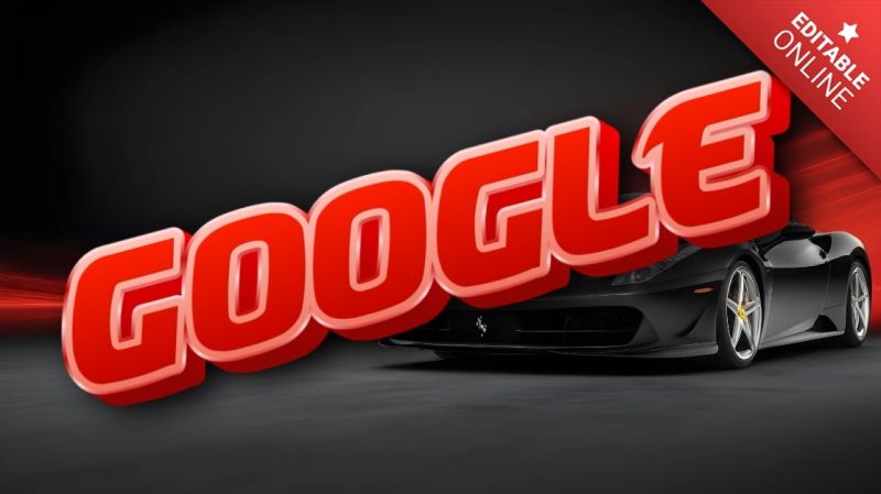 Google Logo Text Effect Generator - Modern High Resolution Colorful Pictures | Free Download