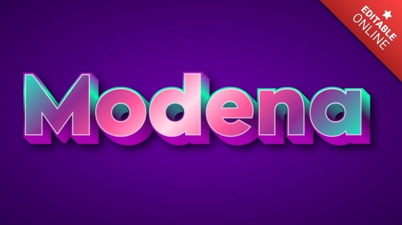 Modena Text Effect Generator Textstudio - Gorgeous Full HD Geometric Photos | Free Download