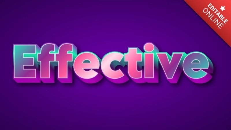 Effective Text Effect Generator - Download Classic Abstract Illustration | Retina