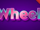 Wheel Text Effect Generator