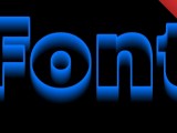Font Blue Electric 3d Text Effect Generator