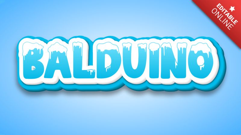 Balduino Aesthetic Text Effect Generator - Best Light Patterns in Ultra HD