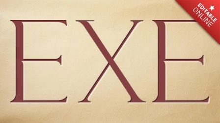 Exe Text Style Effects Generator - HD Colorful Images for Desktop