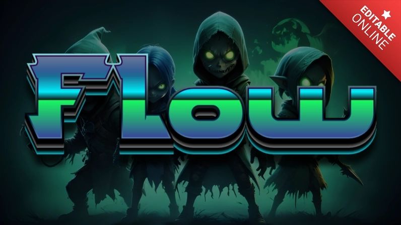 Flow Text Scrolller - Best Abstract Pictures in 4K