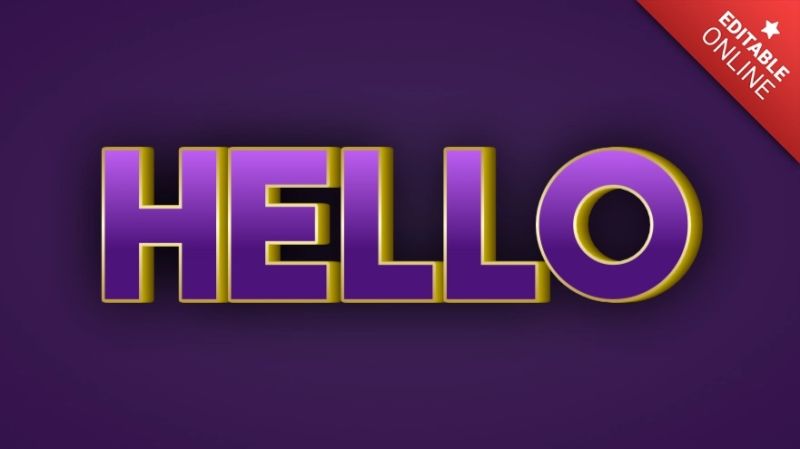 Hello Txt - 4K Gradient Pictures for Desktop