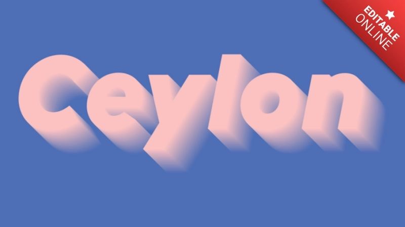 Ceylon Netflix Text Effect Generator - Best Mountain Textures in Mobile