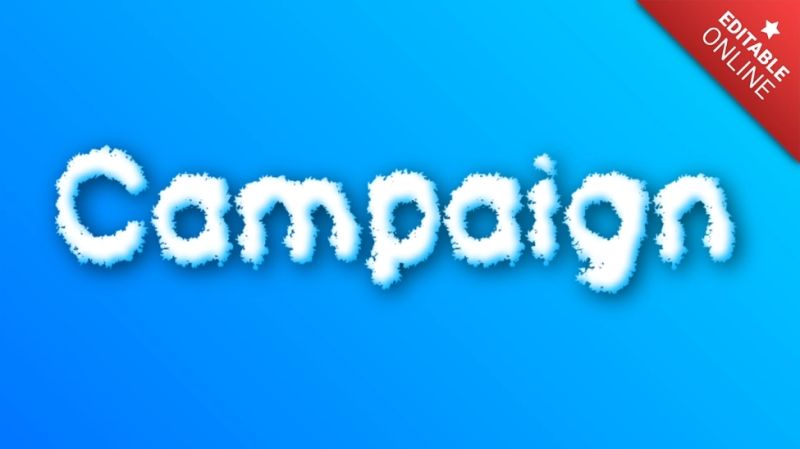 Campaign Text Effect Generator - Vintage Textures - Creative High Resolution Collection