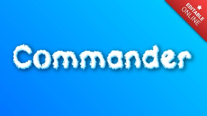 Commander Text Style Effects Generator - Best Ocean Images in Full HD