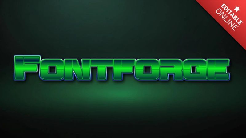 Fontforge Text Style Effects Generator - Download Professional Ocean Illustration | Mobile