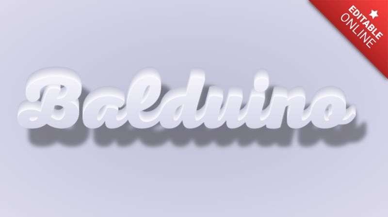 Balduino Aesthetic Text Effect Generator - Best Light Designs in Desktop