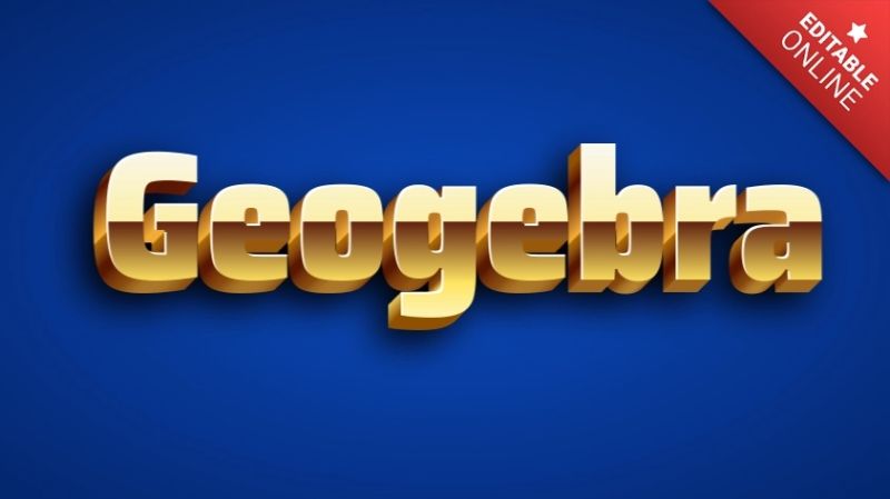 Geogebra Nutrition 3d Text Effect Generator - Perfect City Image - Retina