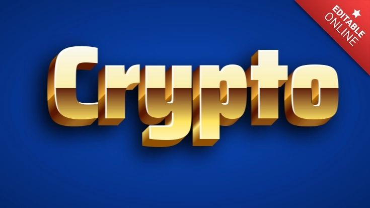 Crypto Text Style Effects Generator - Vintage Designs - Beautiful 8K Collection