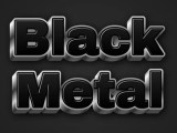 Pingwin Metallic Black 3d Text Effect Generator