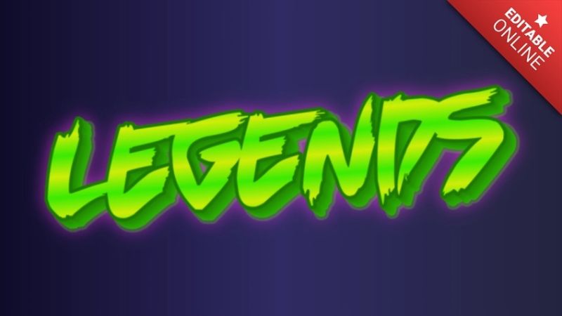 Legends Text Effect Generator Textstudio - Best Colorful Patterns in HD