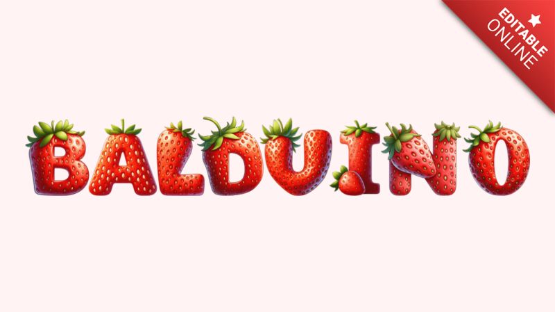Balduino Strawberry Donut Text Effect Generator - Beautiful Ultra HD Landscape Wallpapers | Free Download