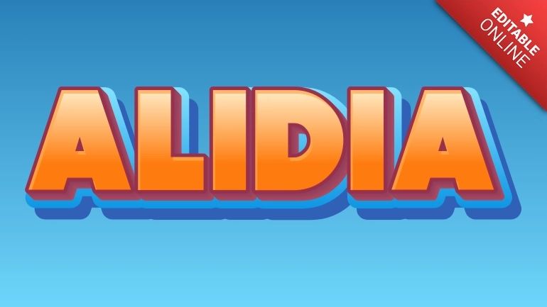 Alidia Red Black 3d Text Effect Generator - Stunning HD Light Backgrounds | Free Download