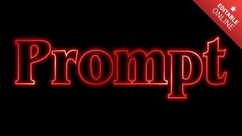 Prompt Text Effect Generator - Abstract Background Collection - Full HD Quality
