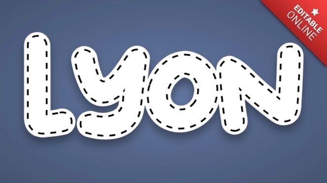 Lyon Text Effect Generator - Beautiful Desktop Colorful Pictures | Free Download