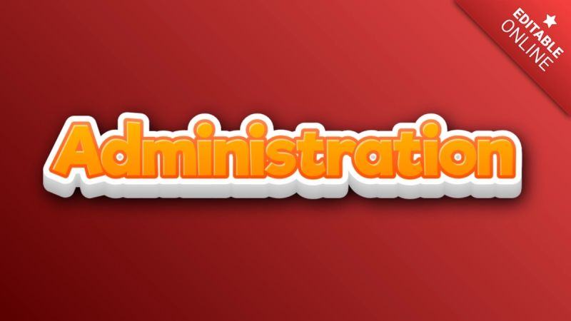 Administration Text Effect Generator - Premium Landscape Picture Gallery - Retina