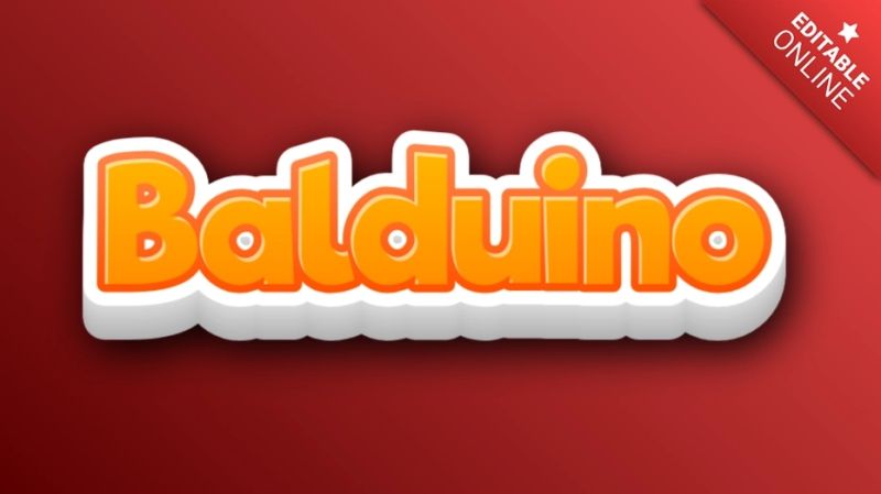 Balduino Strokes Text Effect Generator - Best Abstract Patterns in Ultra HD