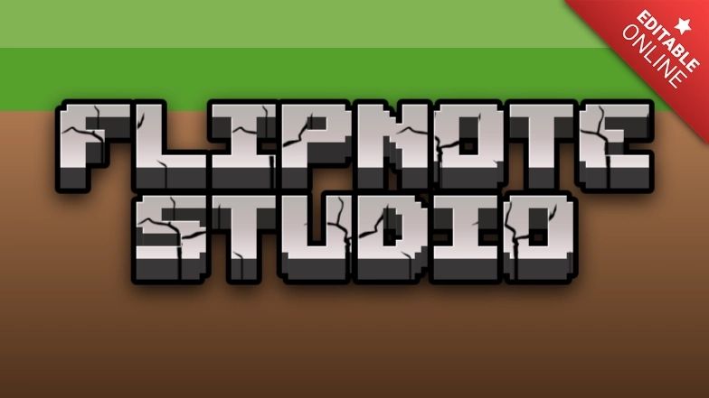 Flipnote Studio Logo Jolod - Space Design Collection - 4K Quality