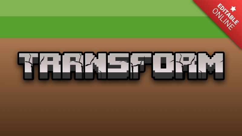 Transform Minecraft Logo Text Effect Generator - Best Mountain Pictures in Ultra HD