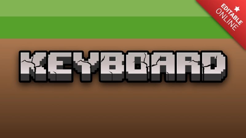 Pedra Minecraft 3d Text Effect Generator - Download Creative Minimal Photo | High Resolution