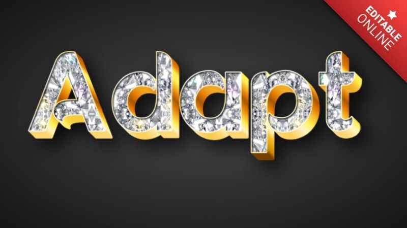 Adapt Text Style Effects Generator - Space Designs - Amazing HD Collection
