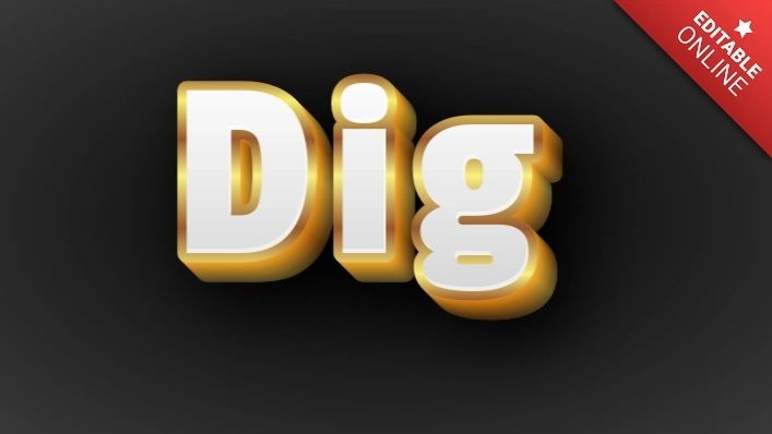Dig Text Effect Generator Textstudio - Sunset Background Collection - High Resolution Quality