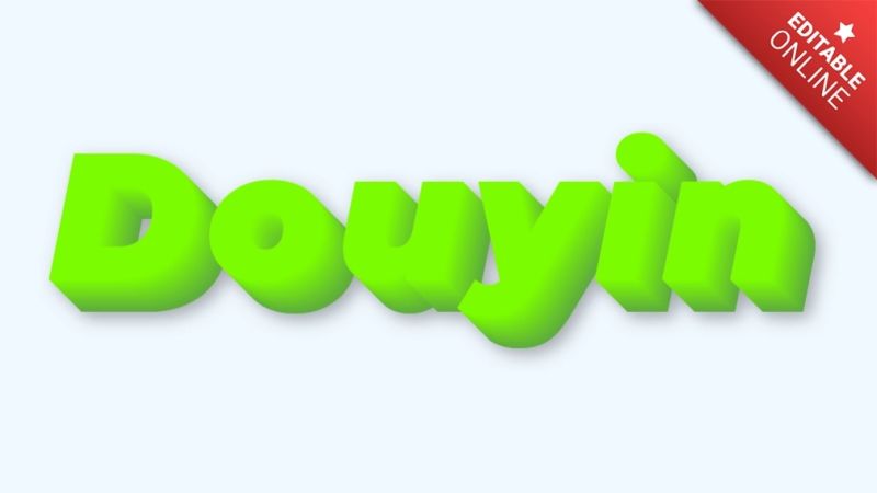 Douyin Orange 3d Text Effect Generator - 8K Dark Designs for Desktop