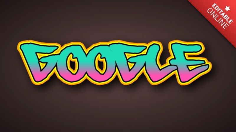 Google Logo Text Effect Generator - Premium Ocean Illustration Gallery - Ultra HD