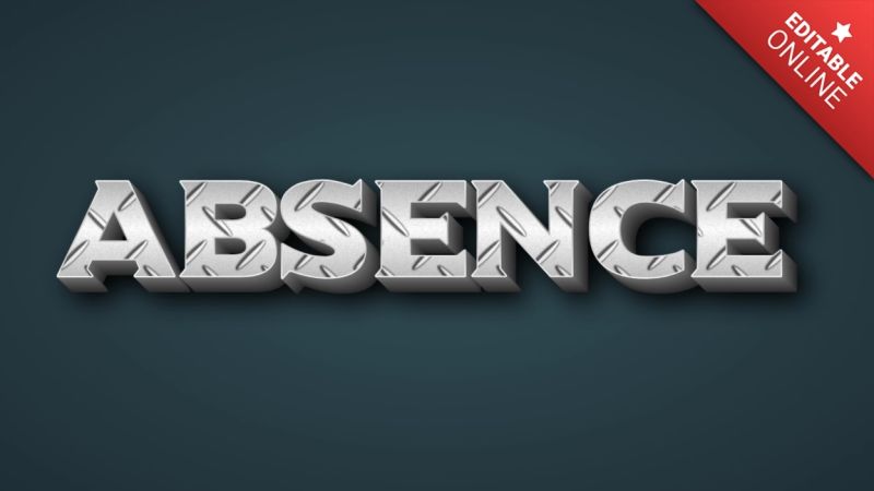 Absence Text Effect Generator Textstudio - Retina Colorful Wallpapers for Desktop