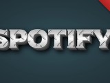 Spotify Iron Man 3d Text Effect Generator