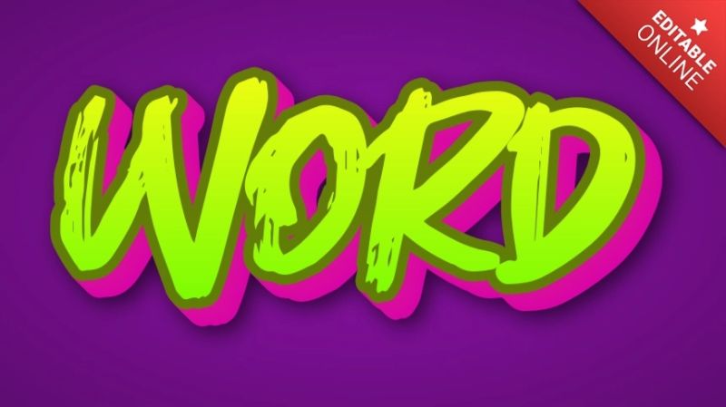 Suggest Text Effect And Logo Design Word - Space Pattern Collection - Full HD Quality