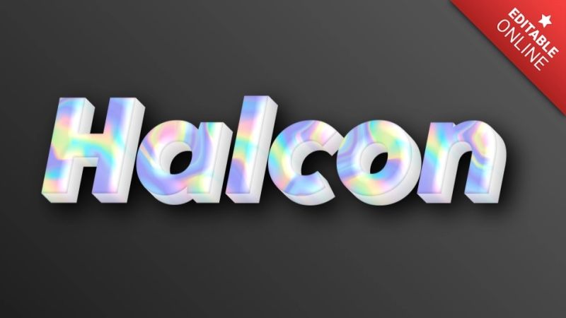 Halcon Pink 3d Text Effect Generator - Premium Ocean Texture Gallery - High Resolution