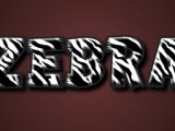 Factorio Zebra Skin Text Effect Generator