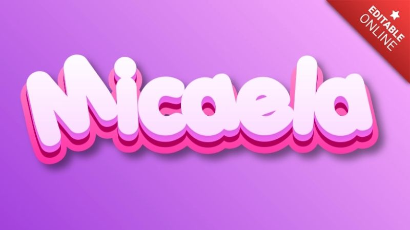 Micaela Cloud 3d Text Effect Generator - Premium City Image Gallery - Ultra HD